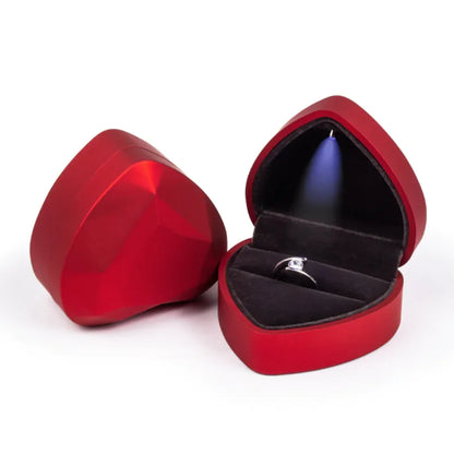 Heart-Shaped Jewelry Gift Box