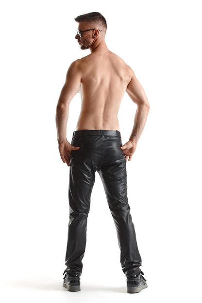lange Herren Hose RMVittorio001 schwarz - 5XL-7