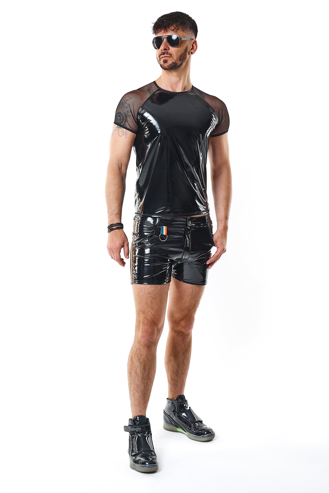 PVC Herren T-Shirt RMSandroRBW schwarz - 2XL-2