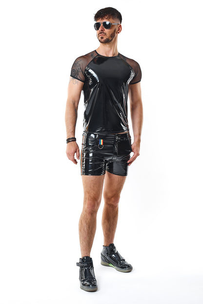 PVC Herren T-Shirt RMSandroRBW schwarz - 2XL-2