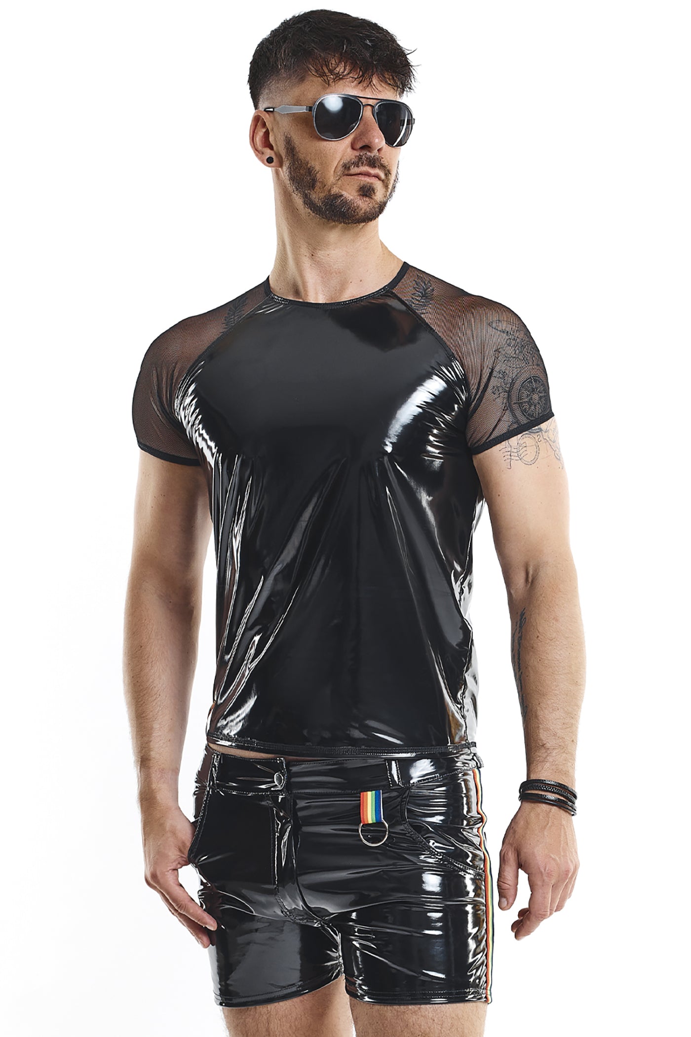 PVC Herren T-Shirt RMSandroRBW schwarz - 2XL-6