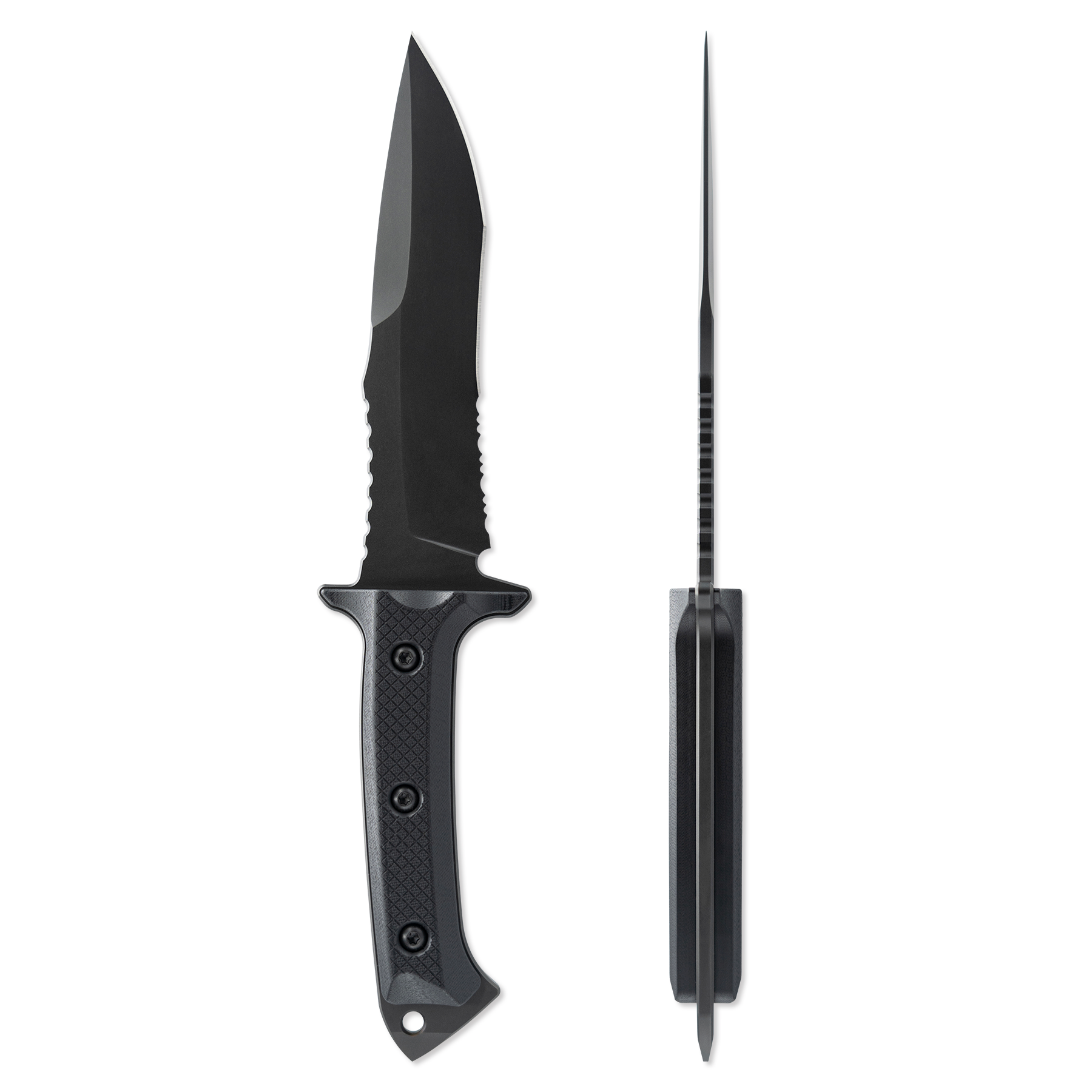 Blem Riptide Spear Point Serrated-0