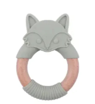 Bamboo Baby Feeding Set with Animal Design (One)