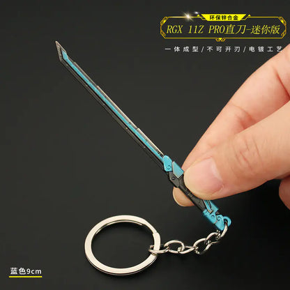 Valorant Merchandise M4 Impression Metal Keychain