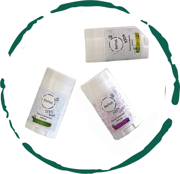 2-Pack all-Natural Deodorants for Kids & Teens-0