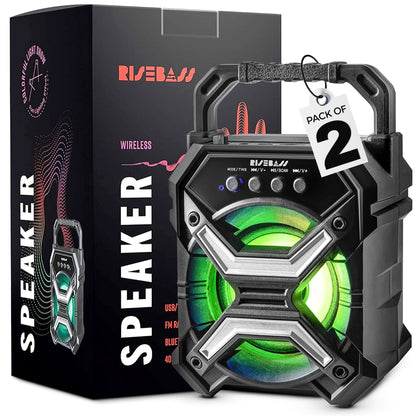 7-inch Portable Wireless Bluetooth Speaker w/ TWS Function-9