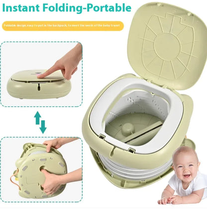 Children's Foldable Cartoon Toilet