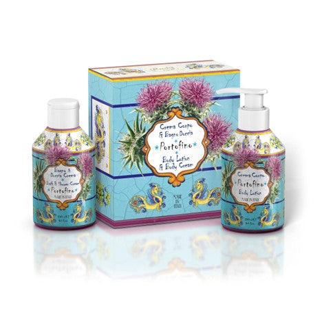 Le Maioliche Art Edition Gift Set: Portofino Shower Gel & Body Cream-0