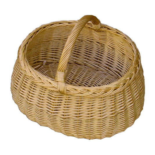 Deluxe Car Wicker Shopping Basket-0