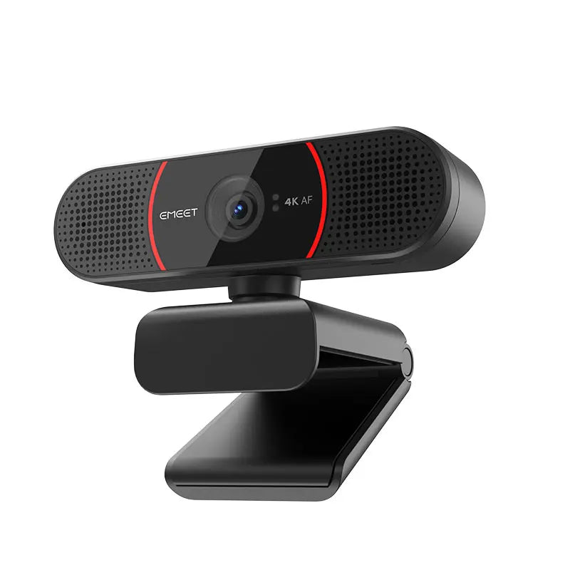 4K USB Mini Webcam with Sony Sensor Autofocus Black-0