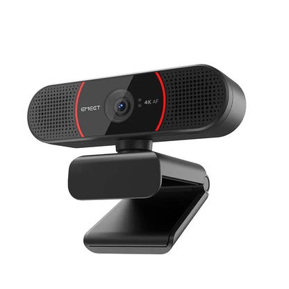 4K USB Mini Webcam with Sony Sensor Autofocus Black-0