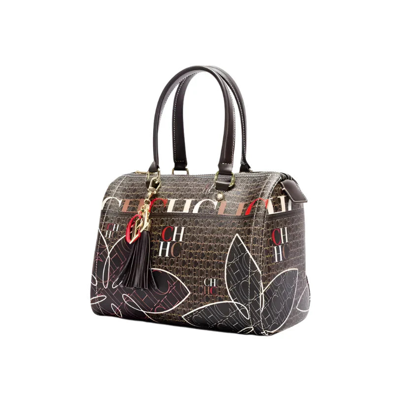 Ladies Bucket Bag Large Capacity Floral Handbag-0