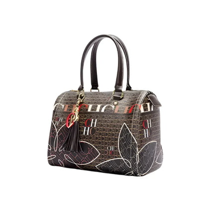 Ladies Bucket Bag Large Capacity Floral Handbag-0