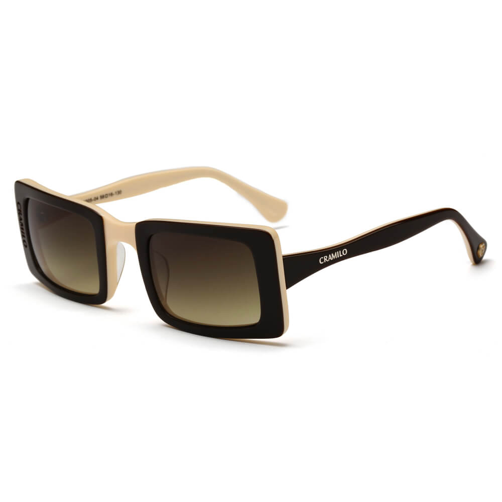 DAYTON | Unique Futuristic Unisex Postmodern Rectangle Square Sunglasses-3