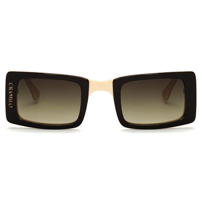 DAYTON | Unique Futuristic Unisex Postmodern Rectangle Square Sunglasses-4