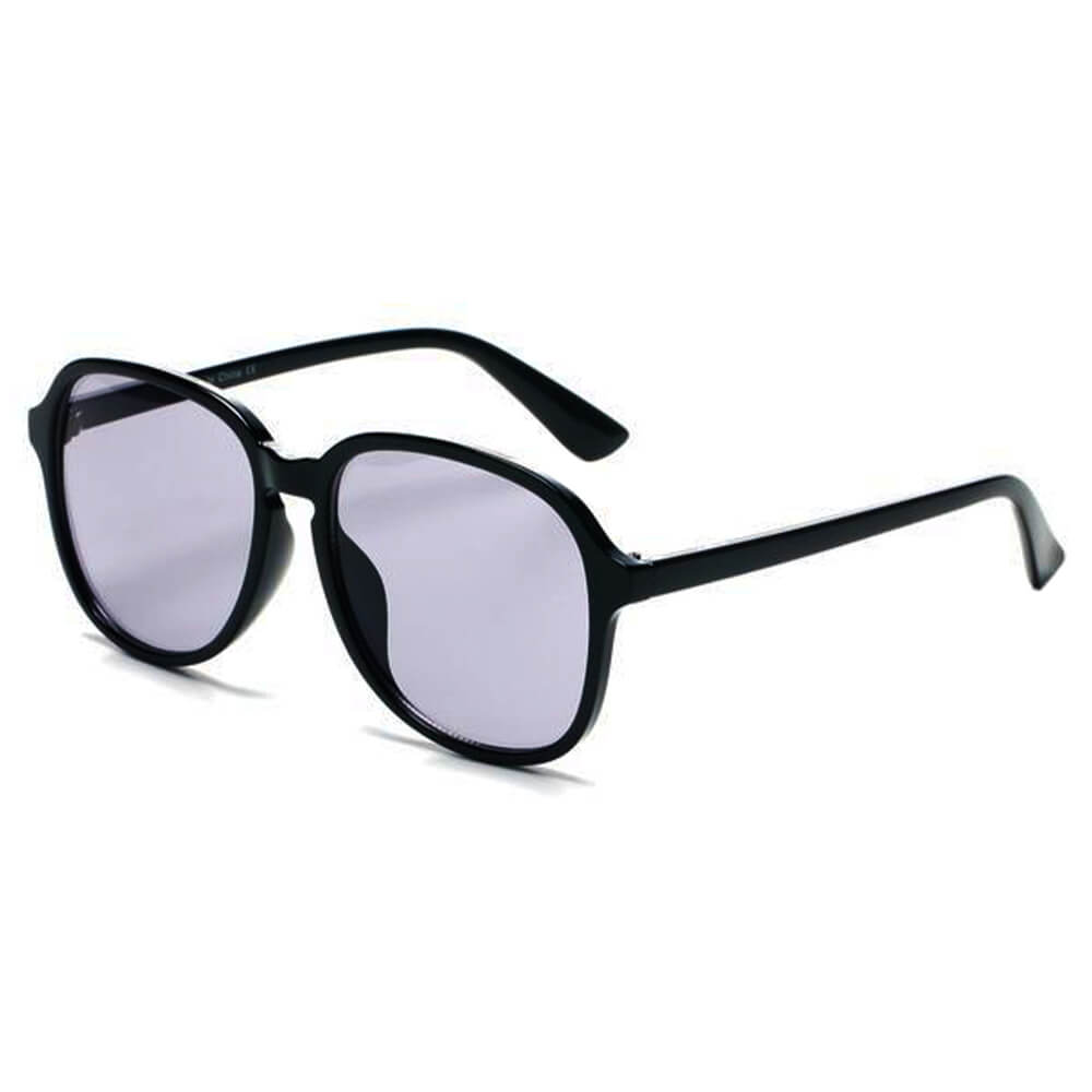 Jerome - Women Oversized Retro Round Pillowed Fashion Sunglasses-0
