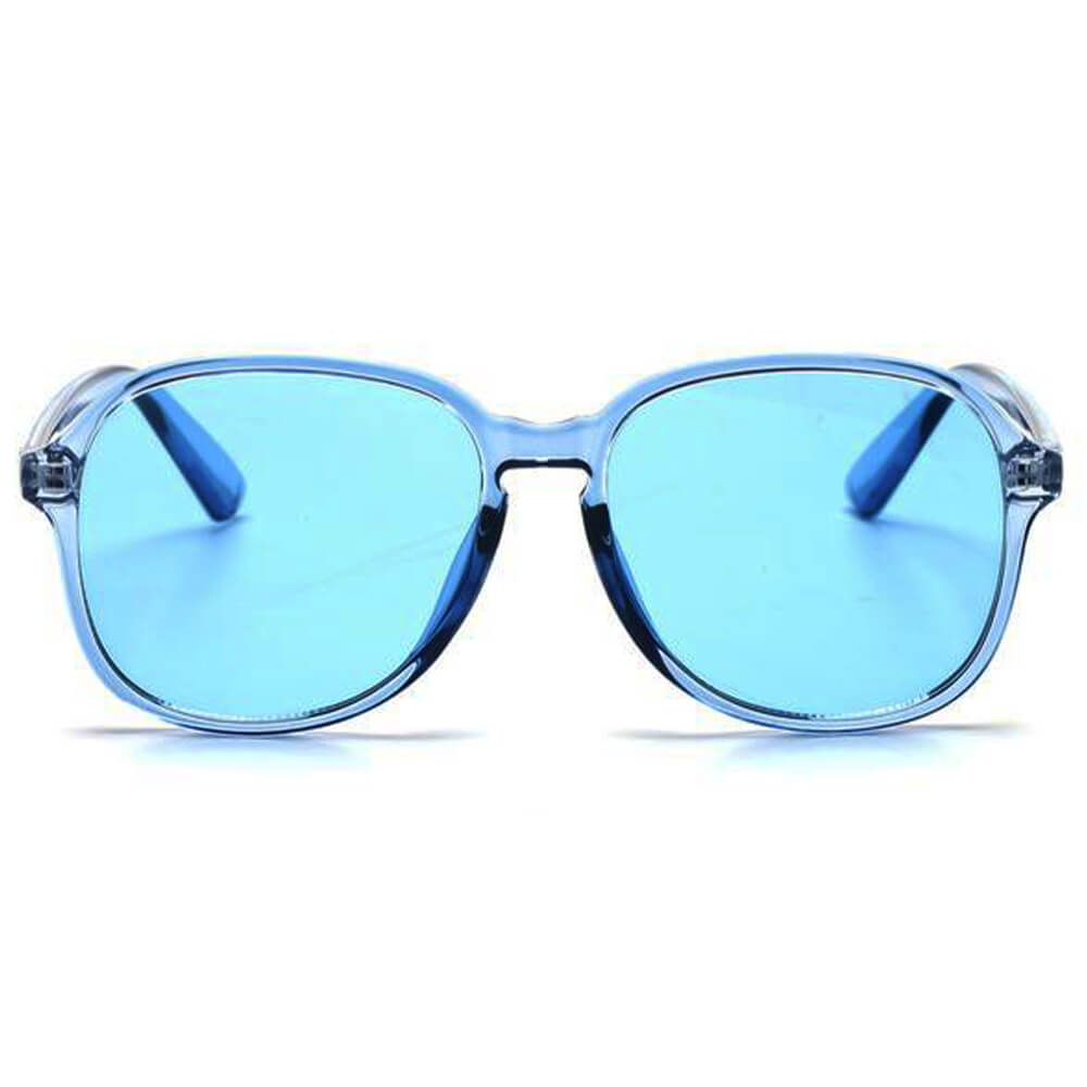 Jerome - Women Oversized Retro Round Pillowed Fashion Sunglasses-3