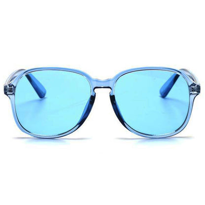 Jerome - Women Oversized Retro Round Pillowed Fashion Sunglasses-3