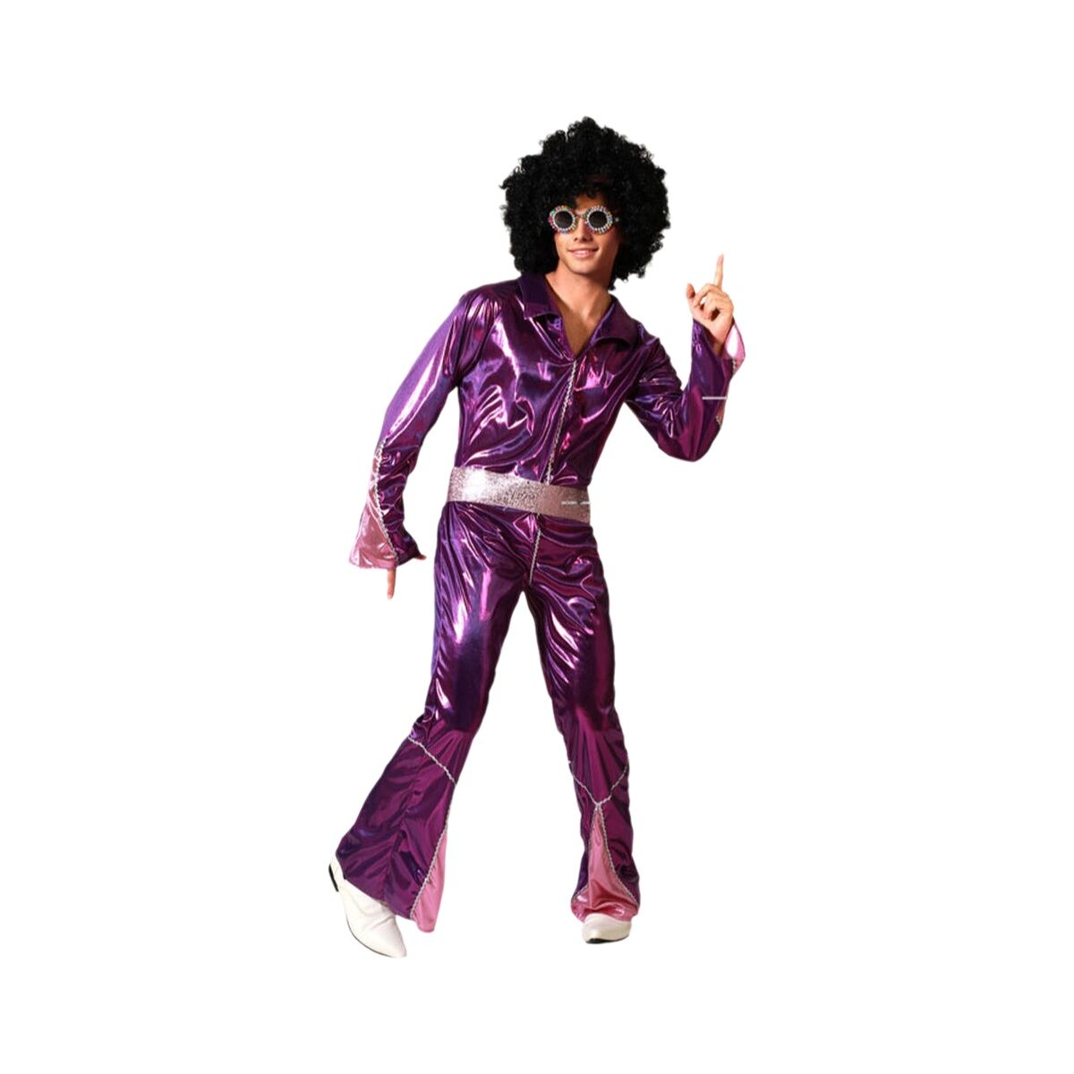 Costume for Adults Fuchsia Disco-0