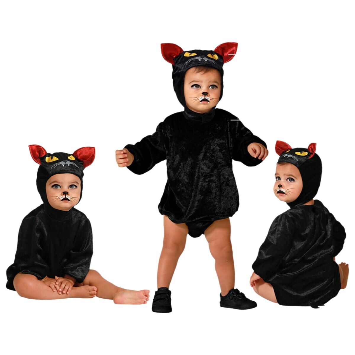 Costume for Babies Black Cat-0