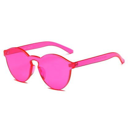 FARGO | Hipster Translucent Unisex Monochromatic Candy Colorful Lenses Sunglasses-9