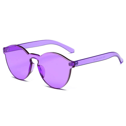 FARGO | Hipster Translucent Unisex Monochromatic Candy Colorful Lenses Sunglasses-6