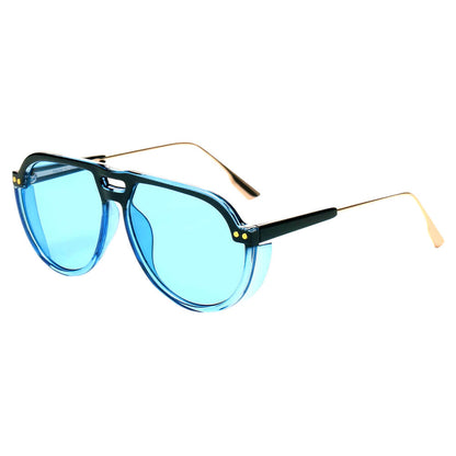 KRAKOW - Modern Round Carrera Style Aviator Fashion Sunglasses-2