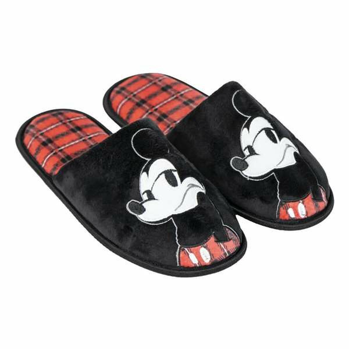 House Slippers Mickey Mouse Black 38-39-0