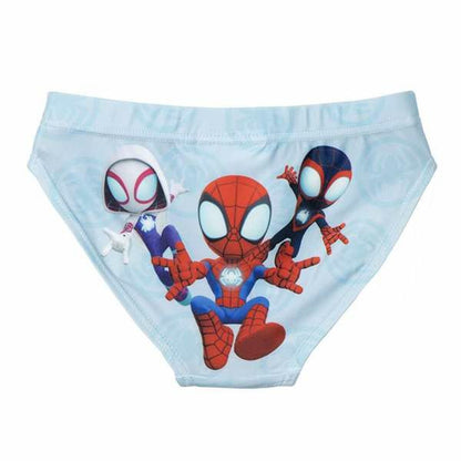 Children’s Bathing Costume Spidey Light Blue-4