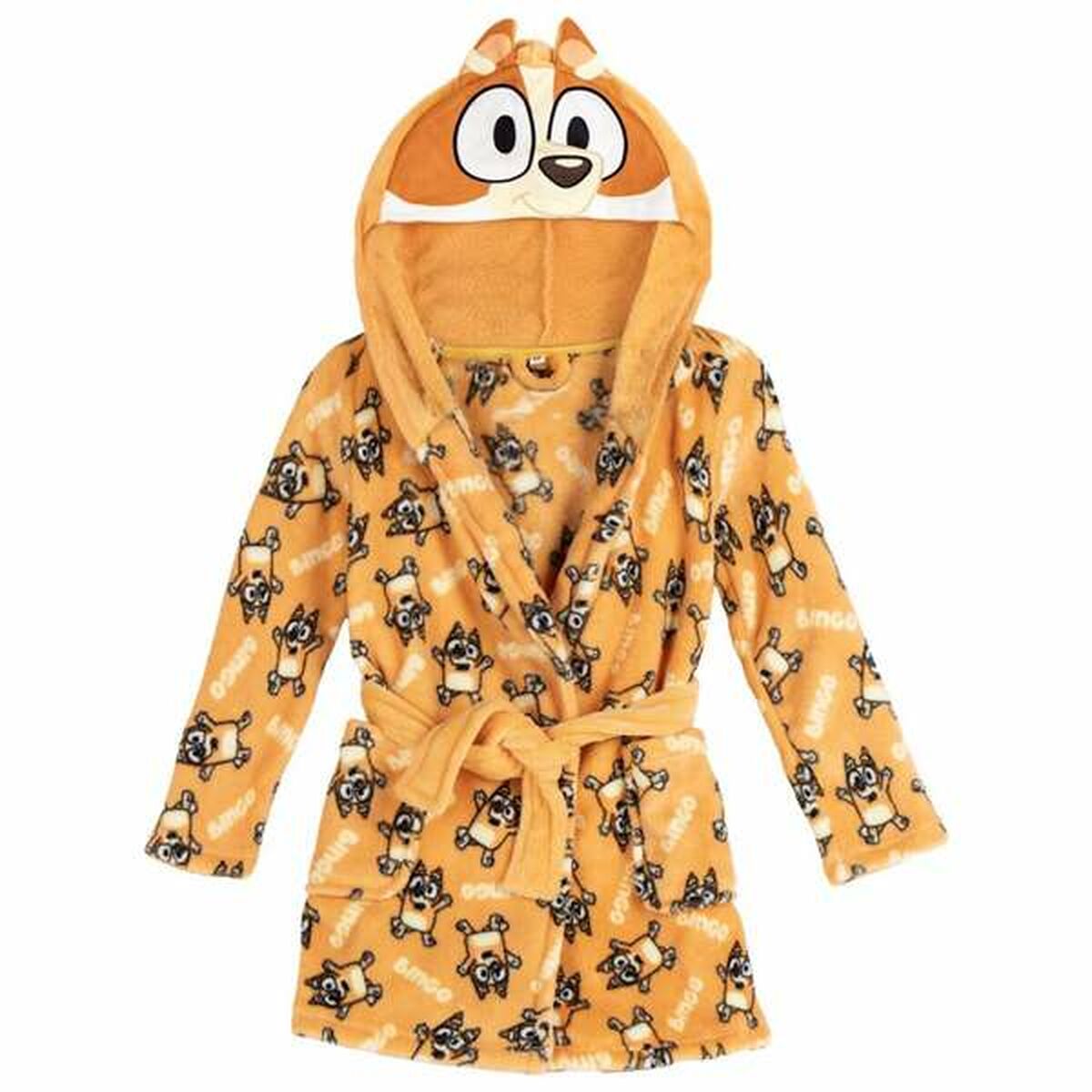 Children's Dressing Gown Bluey Orange-0
