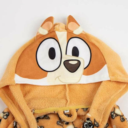 Children's Dressing Gown Bluey Orange-3