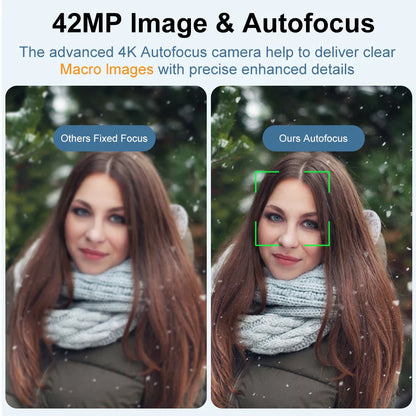 4K Digital Camera Dual Battery 64GB Card Included Black-4