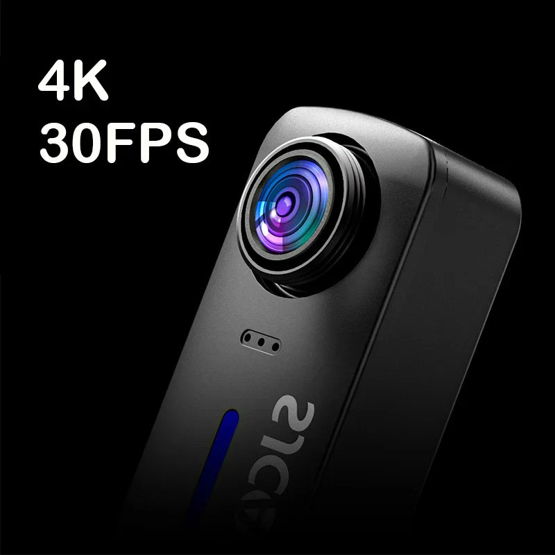 4K Action Camera EIS Stabilization Black-4
