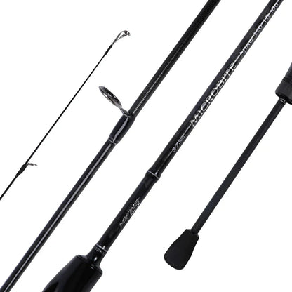 2.2M Fast Action Spinning Rod Light Carbon Lure Rod Black-0