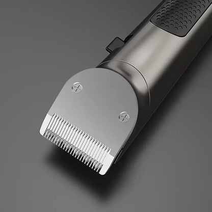 Electric Hair Clipper Variable Speed Barber Trimmer Grey-4