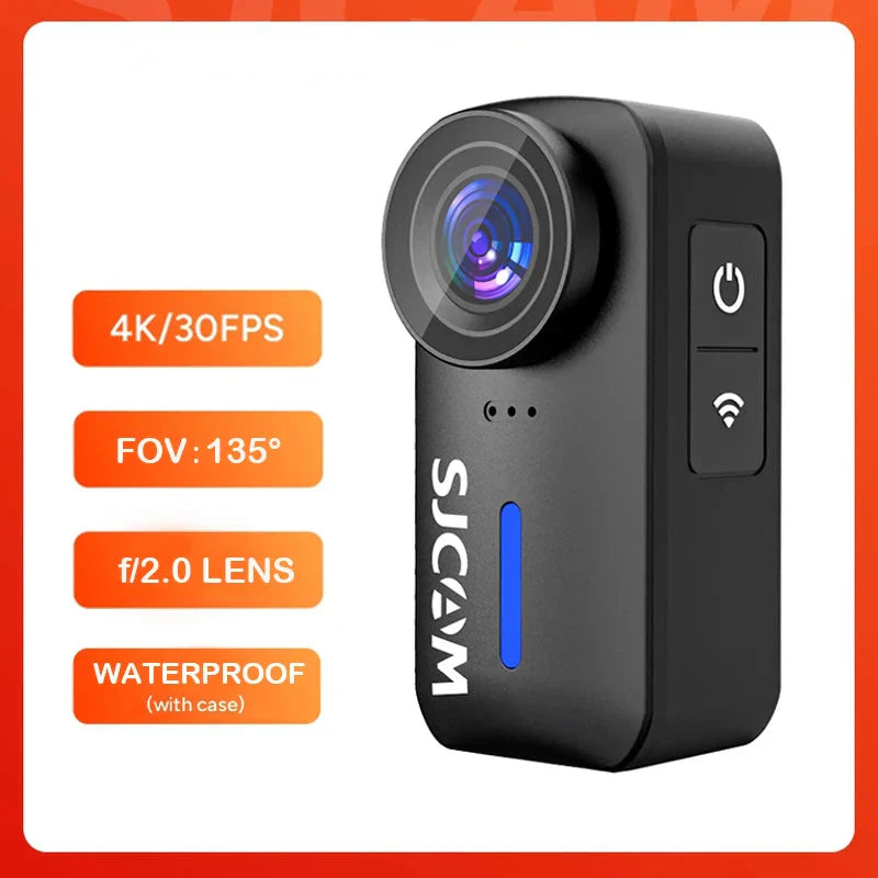 4K Action Camera EIS Stabilization Black-1