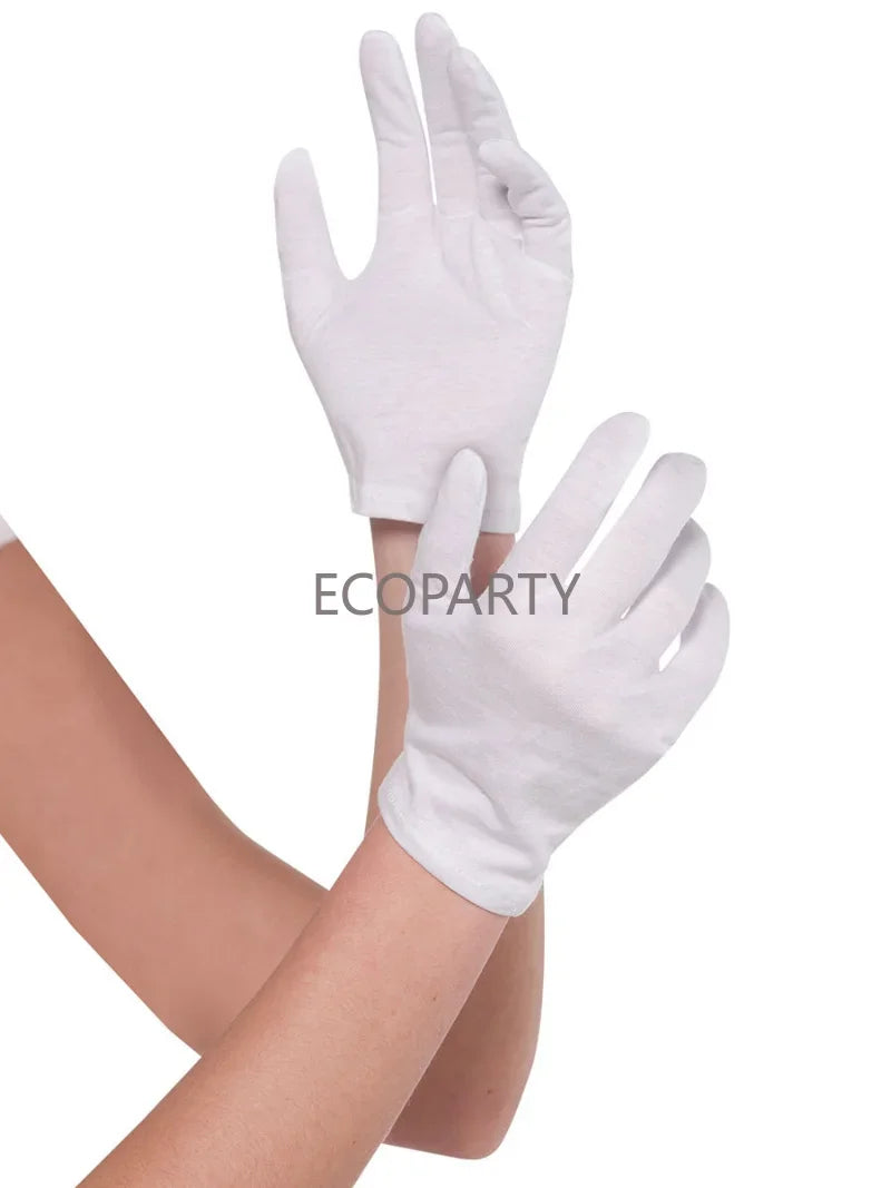 NNEOBA White Rabbit Hat Cosplay Set Easter Halloween-4