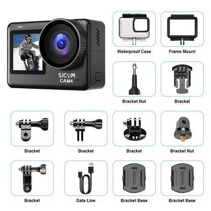 4K Sports Action Camera Active HDR Video Black-1