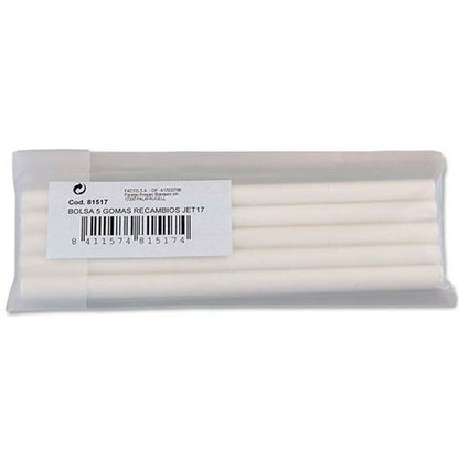 Eraser Milan Replacement White Ø 7 mm (5 Units)-1