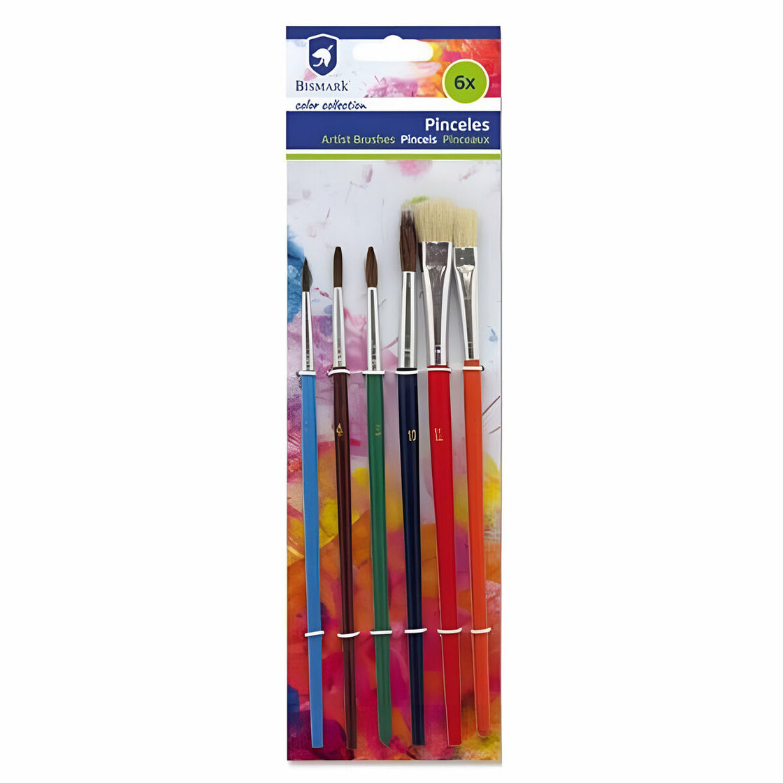 Paintbrushes Bismark Multicolour (24 Units)-1