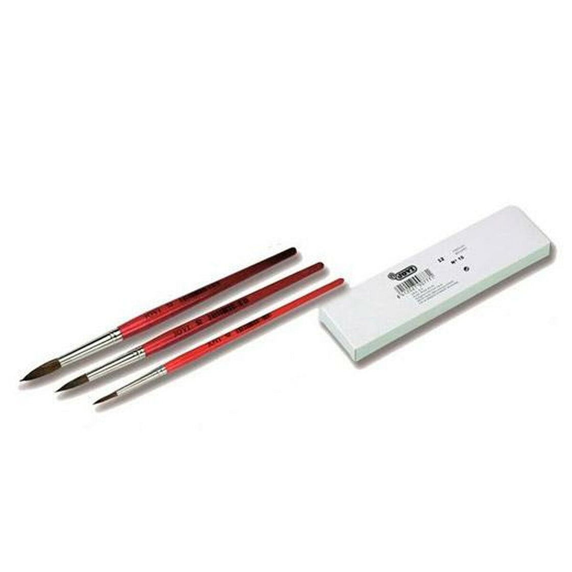 Paintbrushes Jovi PONEY Nº12 Brown 20,3 cm 10,3 mm 12 Pieces (25 Units)-1