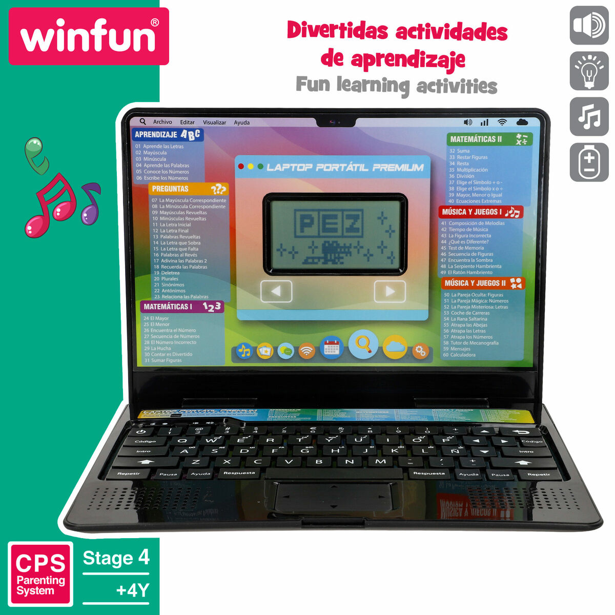 Interactive Toy Winfun 26 X 21 X 20 CM (4 Units)-5