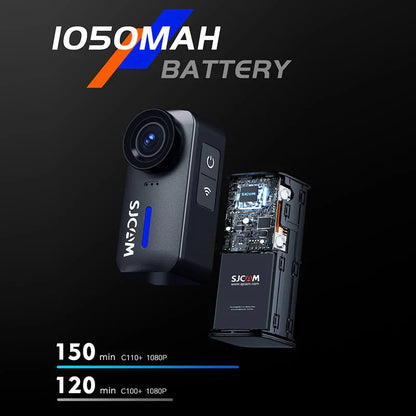 4K Action Camera EIS Stabilization Black-3