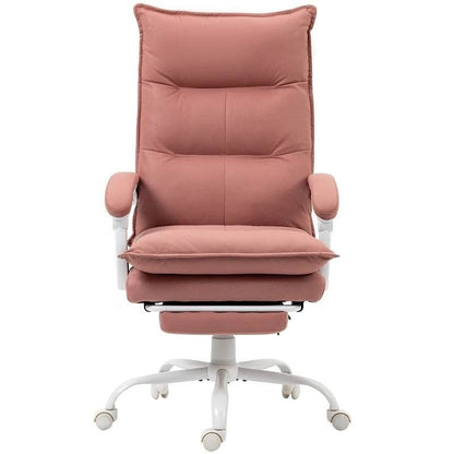Double Padded Executive Massage Heated Office Chair Salmon-2