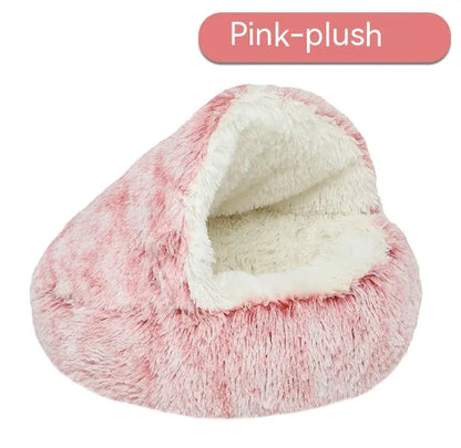 Pet Cat Bed Semi Enclosed Dog House