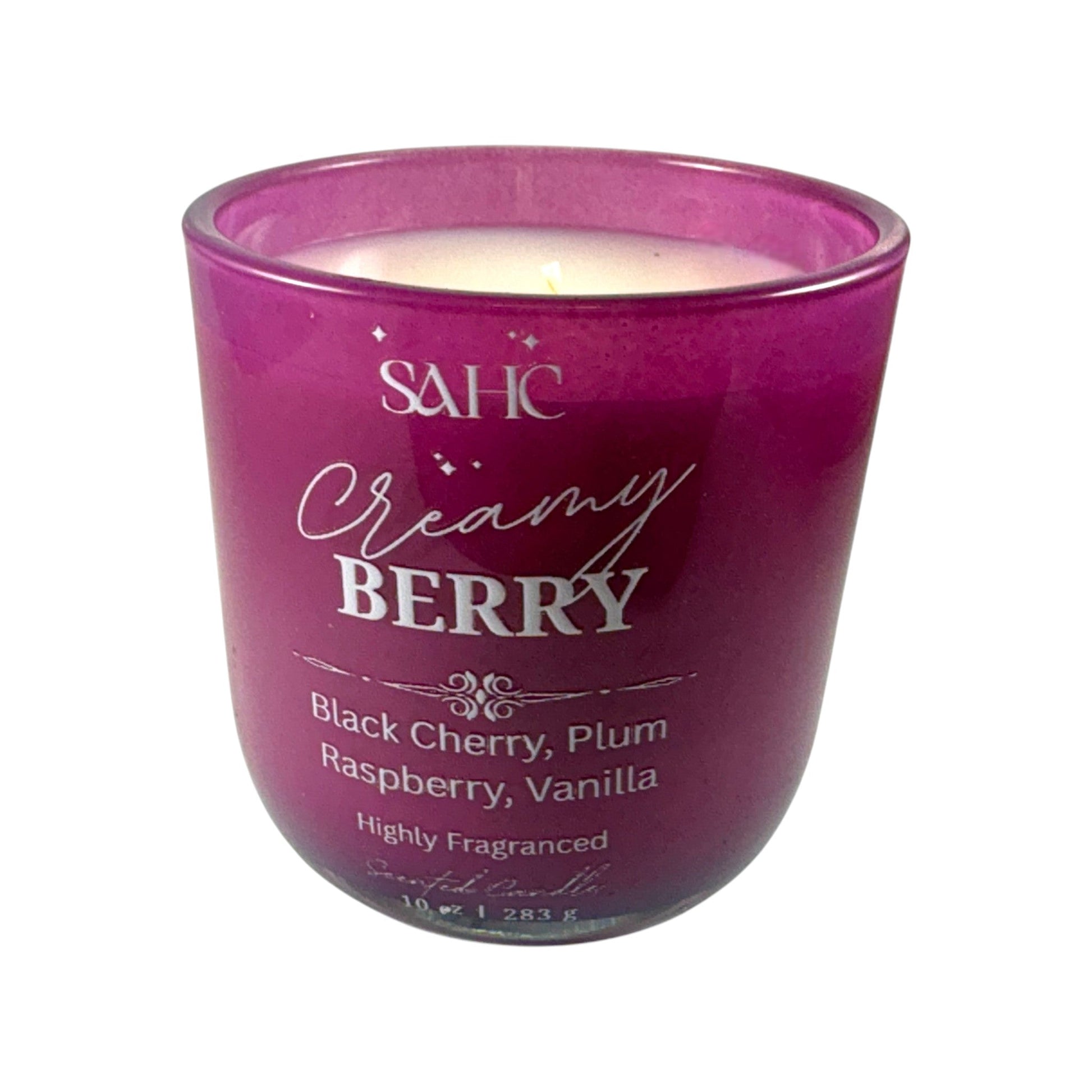 Creamy Berry Scented Candle-2