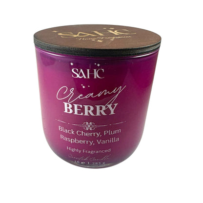 Creamy Berry Scented Candle-0