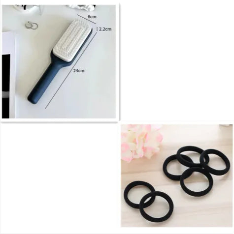 4-in-1 Self-Cleaning Hair Brush