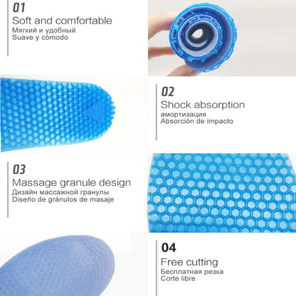 High-Quality Silicone Arch Support Sports Insoles