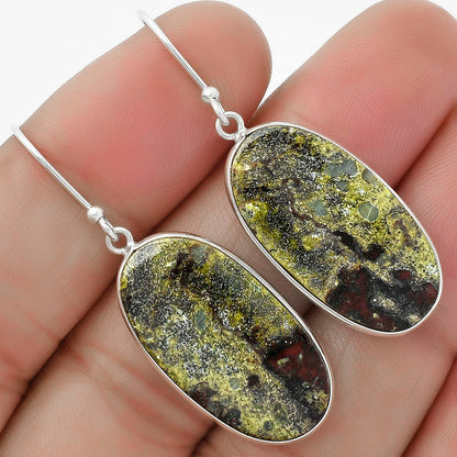 Dragon Blood Stone - South Africa Earrings E-1001 SDE64575-0